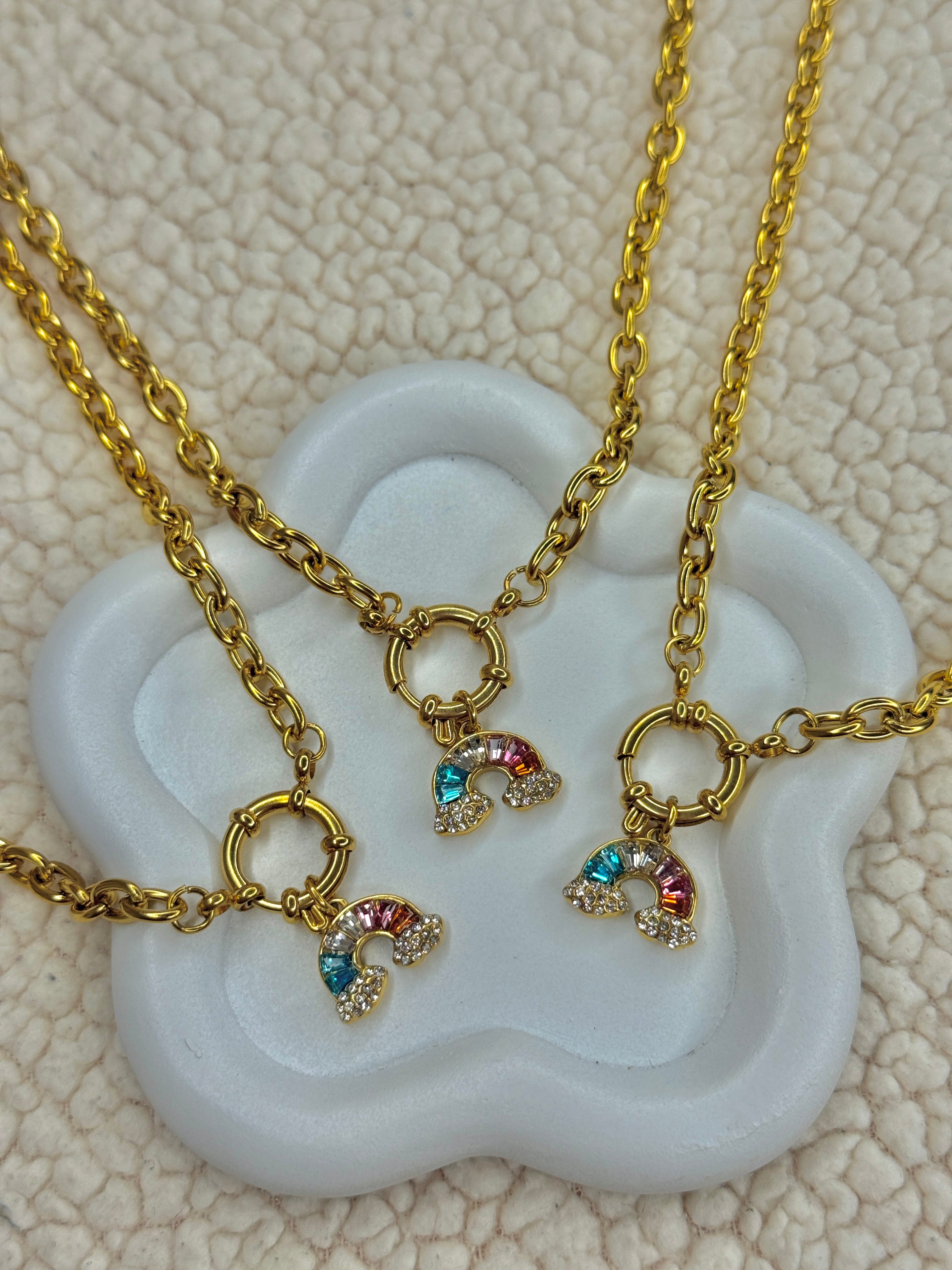 Rainbow necklace