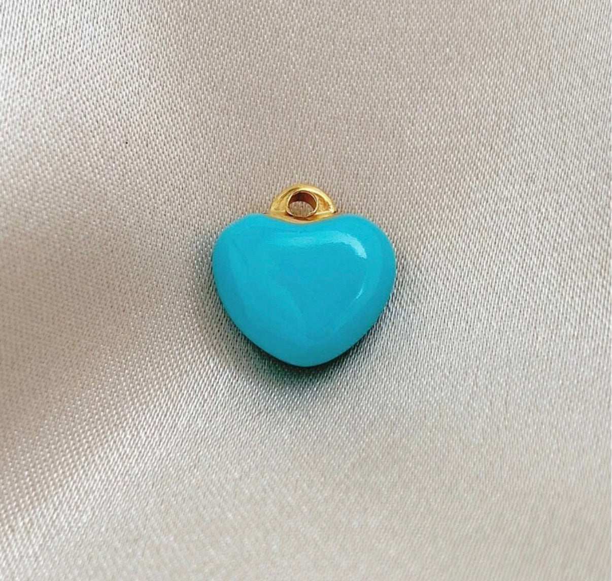 Blue heart charm🩵
