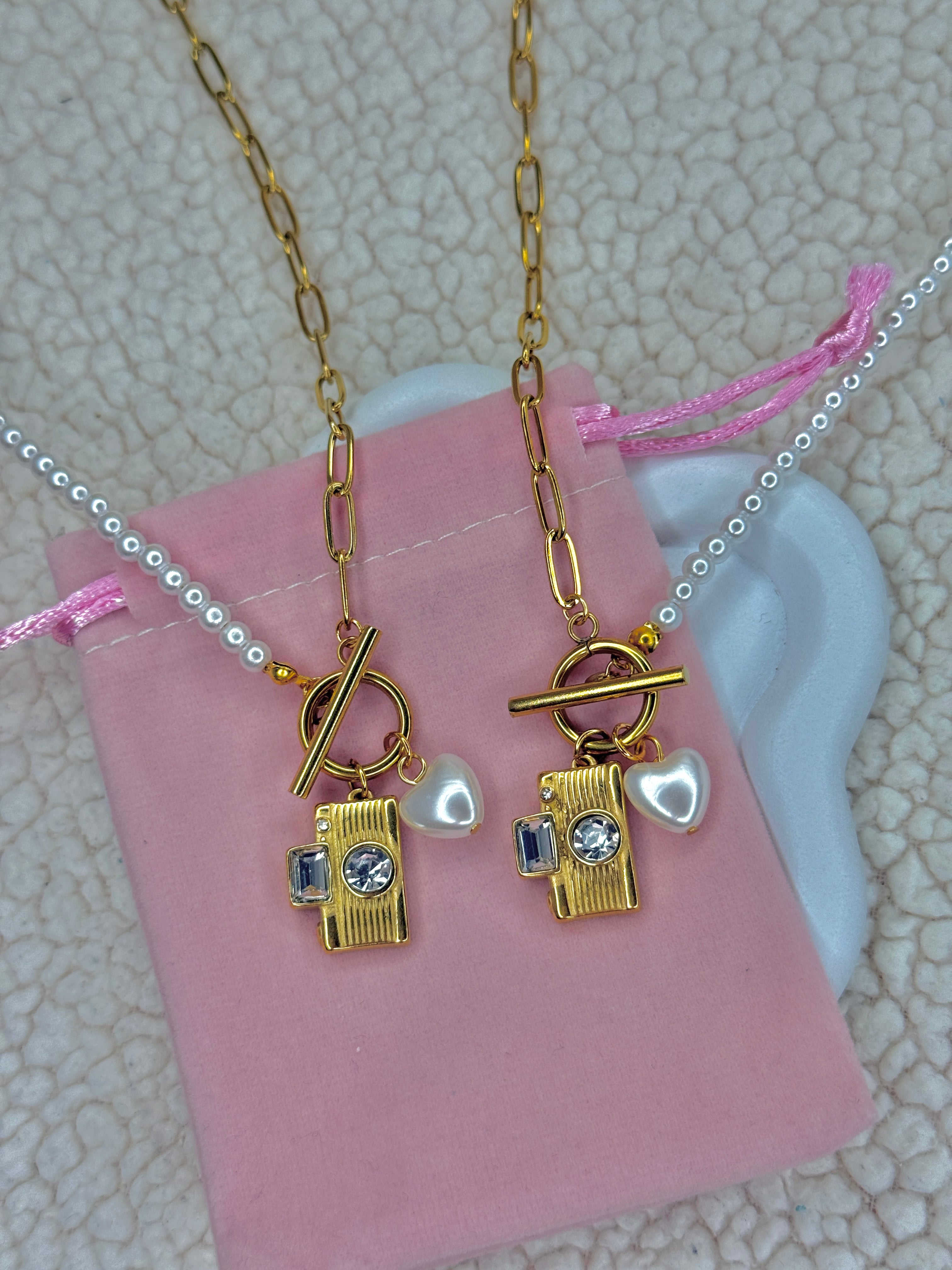 Camera necklace