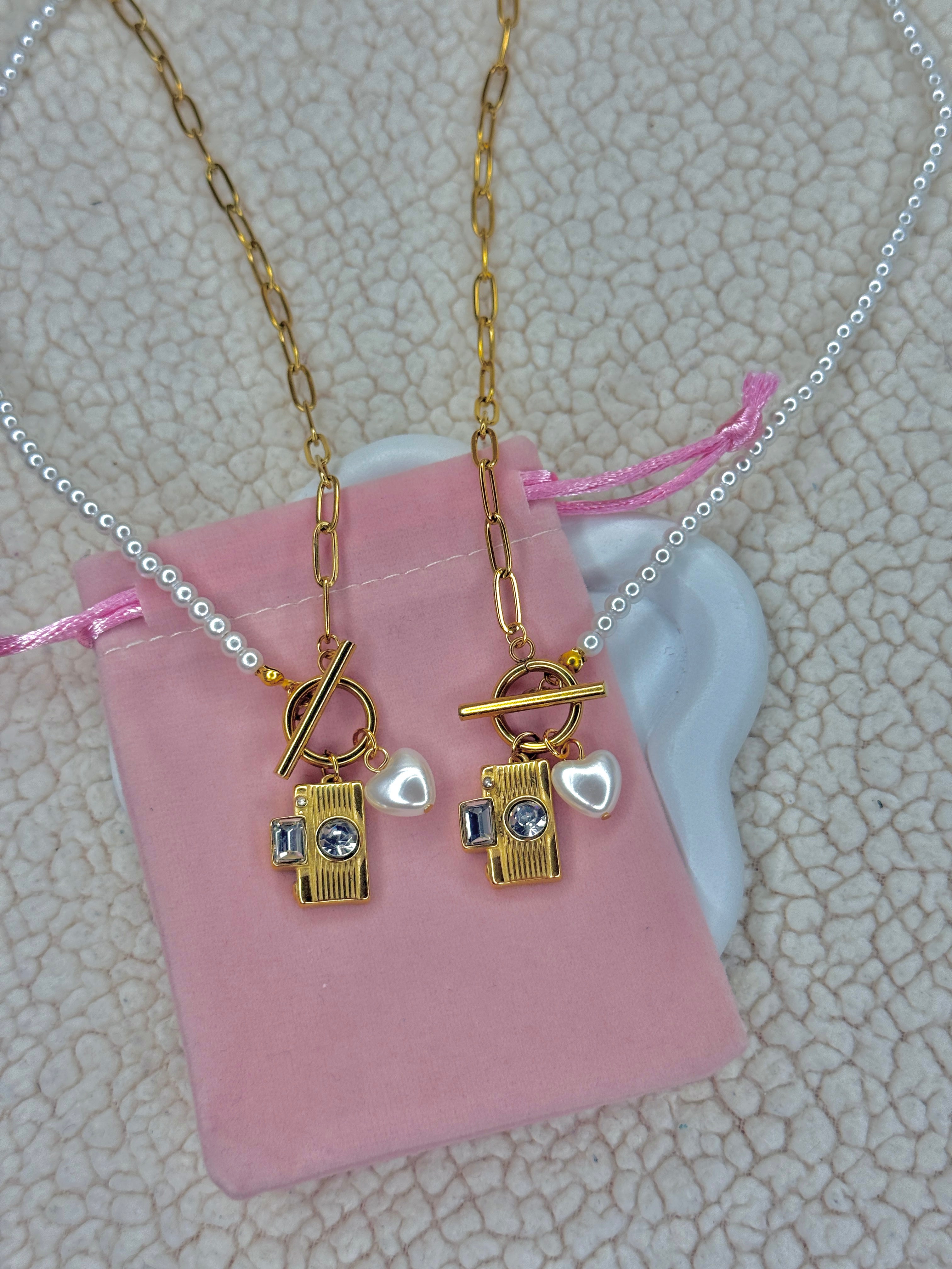 Camera necklace