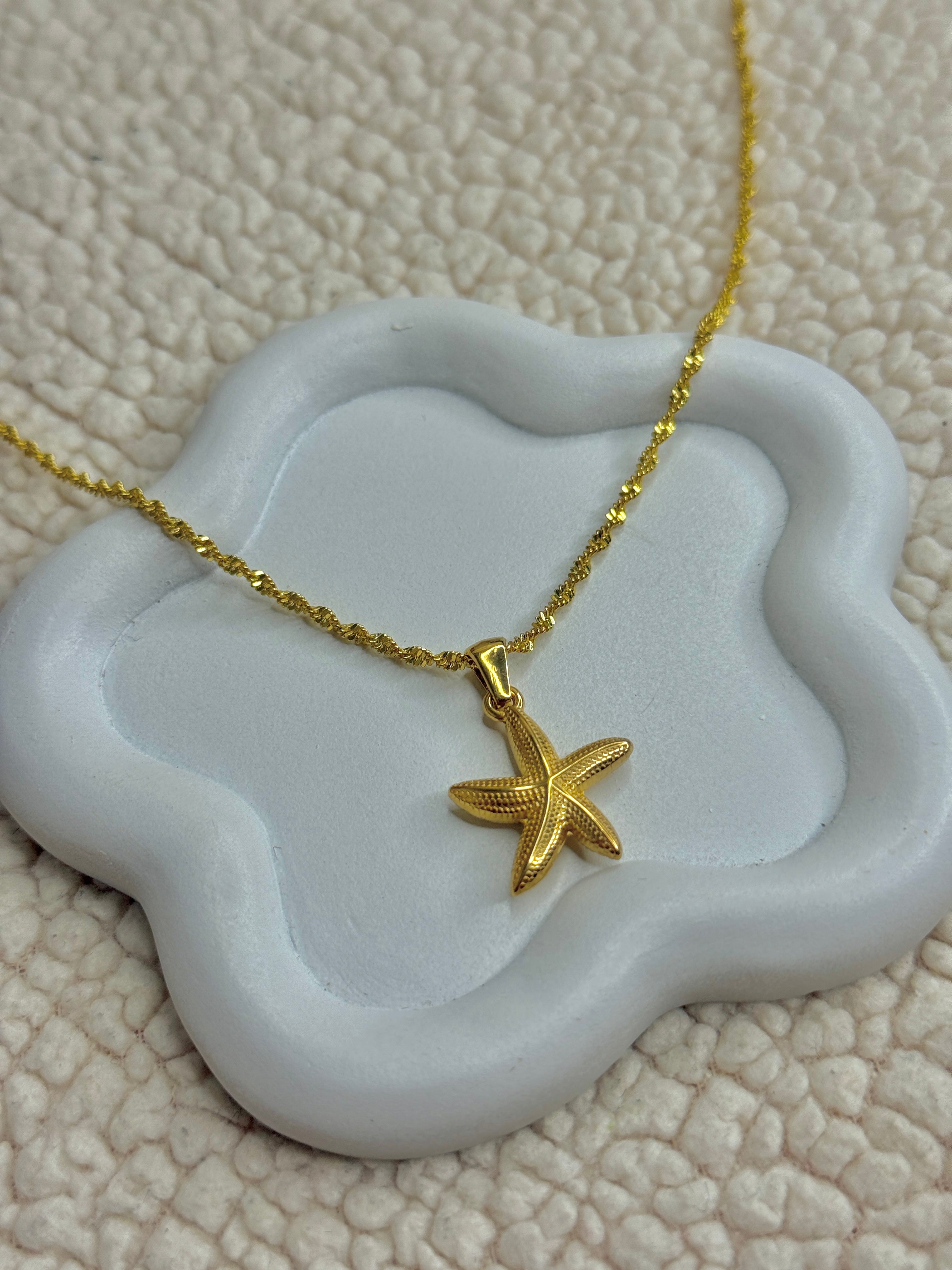 Starfish necklace