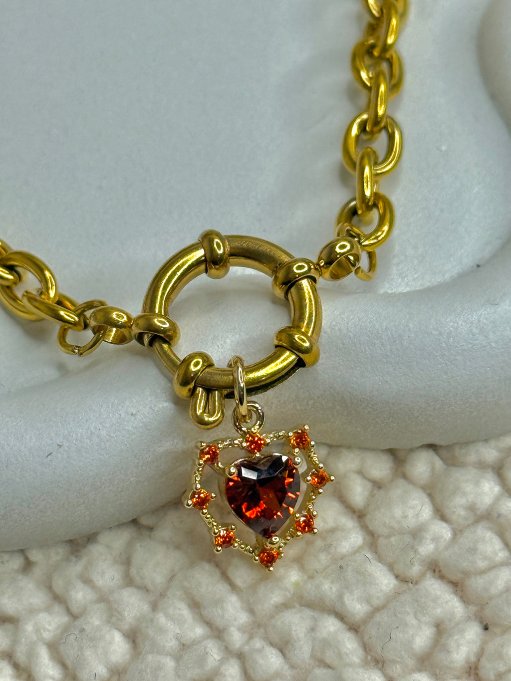 Red glitter
