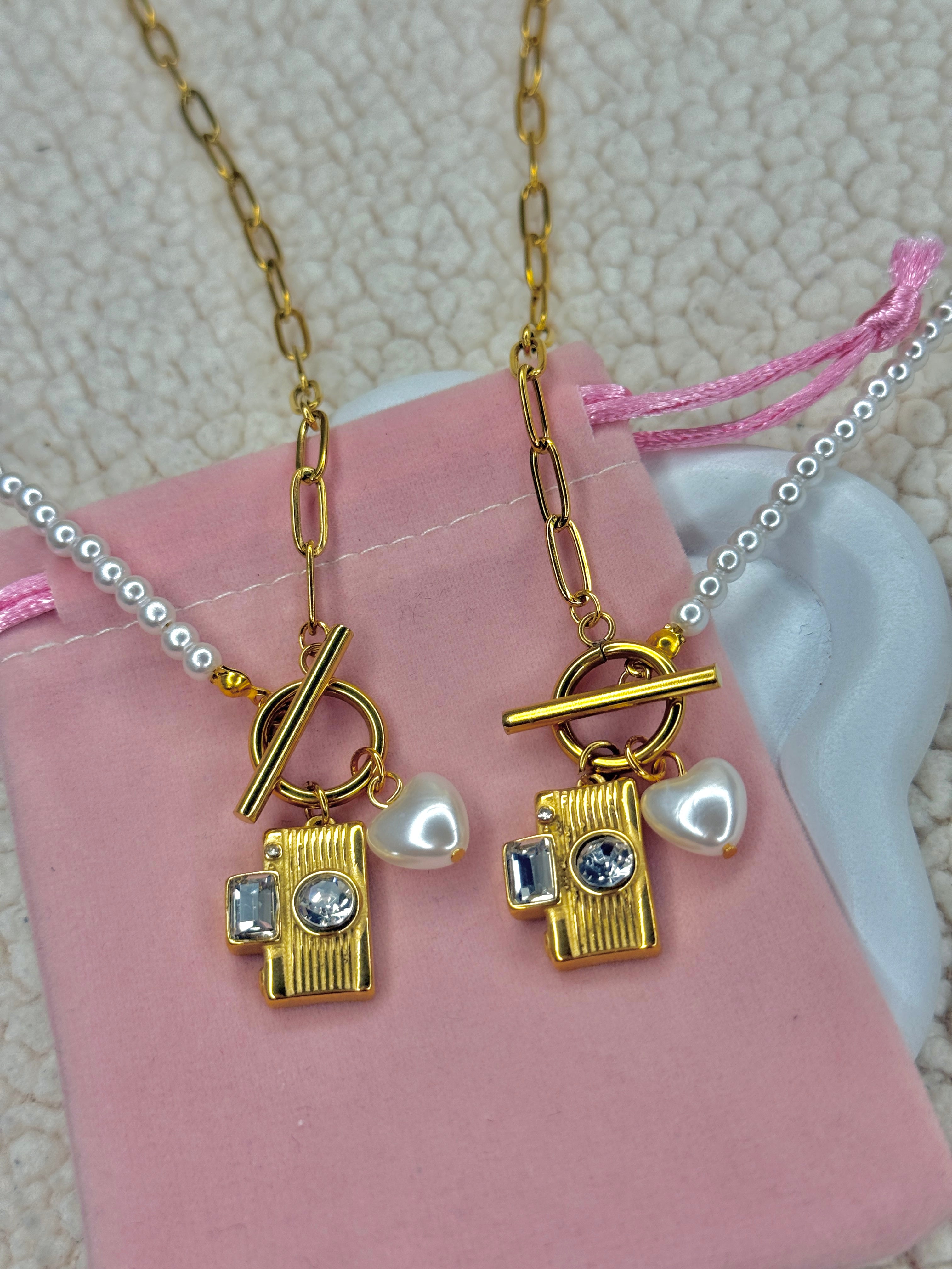 Camera necklace