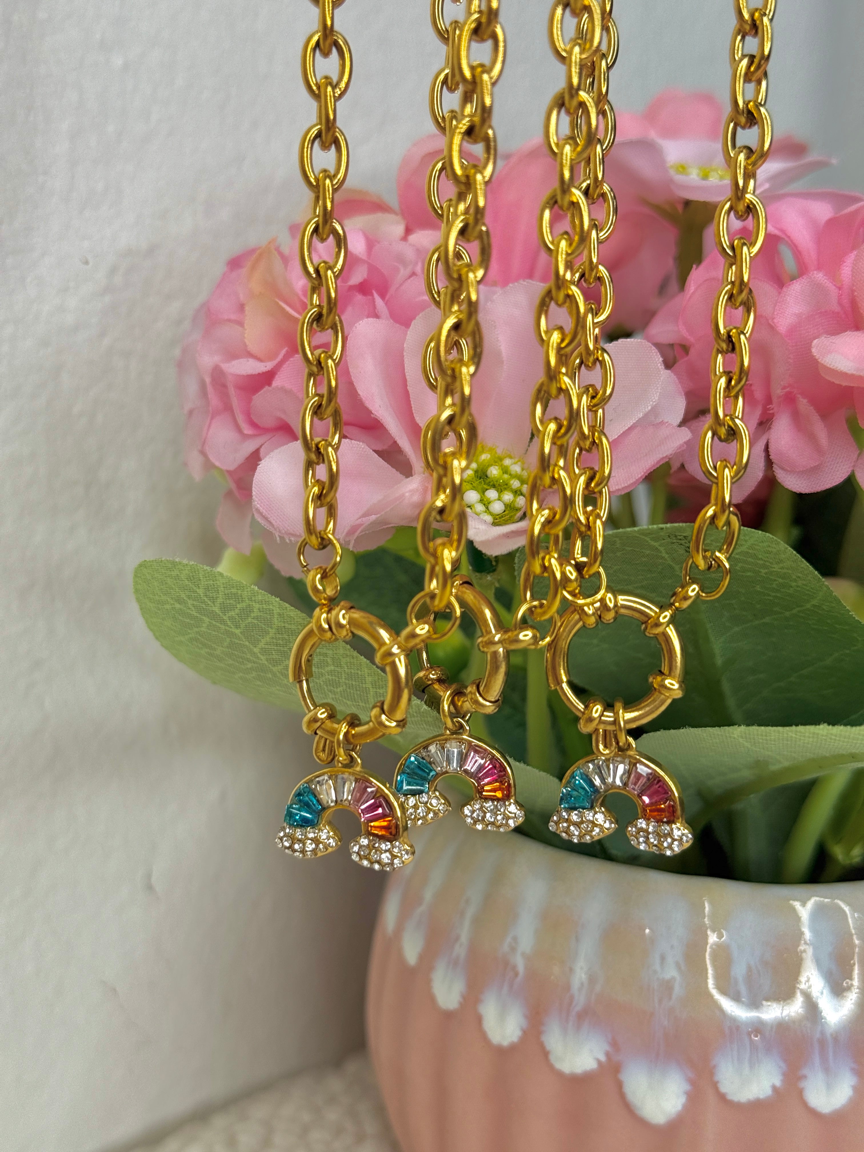 Rainbow necklace